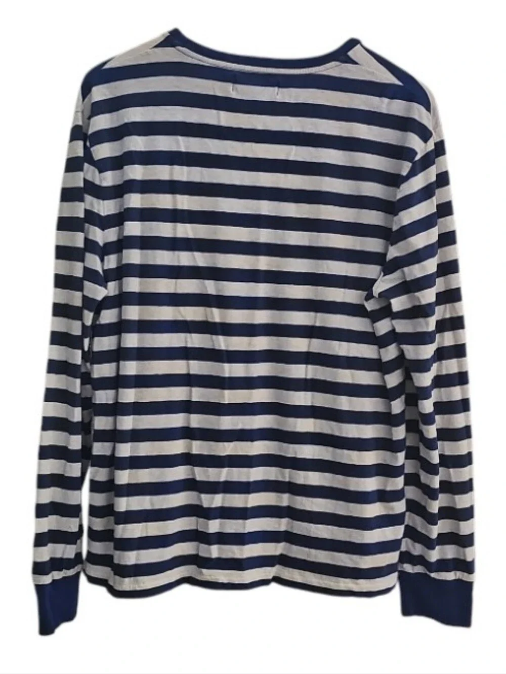 Vintage Sailor Merchant Polo Ralph Lauren Stripe Shirt XL Nautical Cotton Sailor